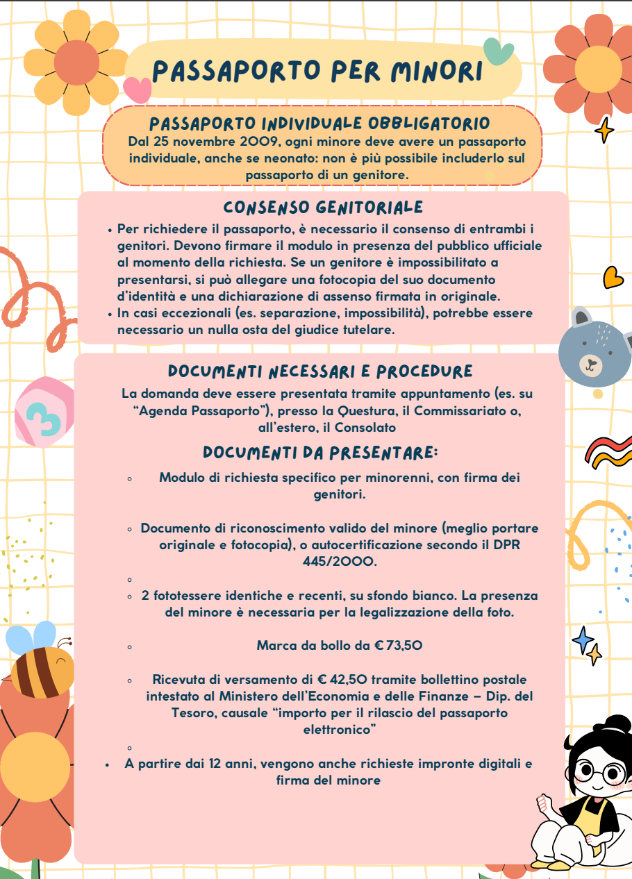 Guida per viaggiare con bambini